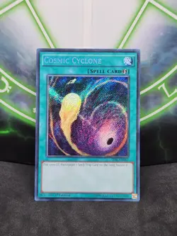 Yugioh Cosmic Cyclone TDIL-EN065 Secret Rare 1st Edition NM - Image 1