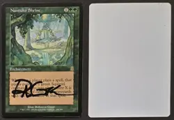 SIGNED MtG Magic Rebecca Guay Odyssey Artist Proof _ NANTUKO SHRINE _ VHTF 1/50! - Image 1