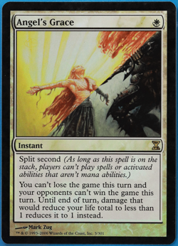 Angel's Grace FOIL Time Spiral PLD White Rare MAGIC CARD (ID# 505497) ABUGames - Image 1