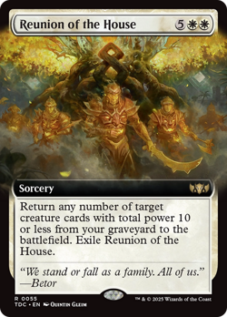Reunion of the House (Extended Art) [Tarkir: Dragonstorm Commander] - Image 1