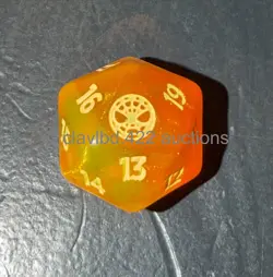 Magic the Gathering: Spider-Man - Spindown D20 Dice Orange - from gift bundle - Image 1