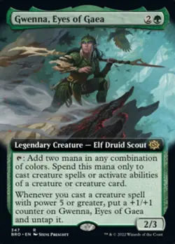 Gwenna, Eyes of Gaea (Extended Art) [The Brothers' War] - Image 1