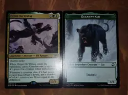 1x DRIZZT DO'URDEN + GUENHWYVAR - Forgotten Realms - MTG - Magic the Gathering - Image 1