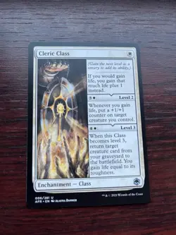 1x CLERIC CLASS - Forgotten Realms - MTG - Magic the Gathering - Image 1