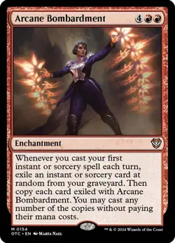 1x ARCANE BOMBARDMENT - New Capenna/Commander - MTG - Magic the Gathering - Image 2