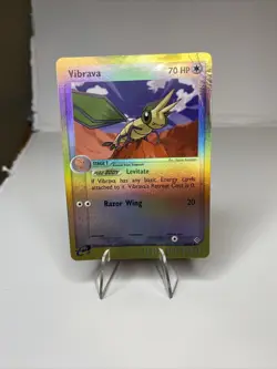 Pokemon TCG Vibrava EX Dragon 46/97 Reverse Holo. Vintage Pokemon Card - Image 1