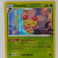 Cherrim SWSH088 Black Star Promo Stamped Battle Styles Pokemon TCG - Image 2