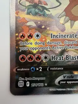 Charizard V 154/172 - SWSH Brilliant Stars Ultra Rare Holo Pokemon TCG Card [NM] - Image 4