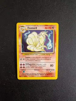 Carte Pokemon Feunard 12/102 Holo Set de base Edition 2 Wizards FR - Image 1