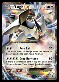 ✅Pokemon Lugia EX 68/98 XY - Ancient Origins (AOR) Ultra Rare ✅ Near Mint ✅B4IT✅ - Image 1