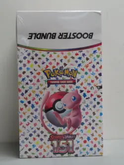 2023 Pokemon Scarlet & Violet 151 Factory Sealed Booster Bundle Display Box - Image 1