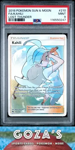 Pokemon 2018 Pokemon Sun & Moon Lost Thunder #210 Fa/Kahili Lost Thunder - Image 1