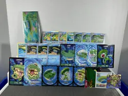 Pokemon Lot of Cards and Stickers Lotad Evolution Only Pokemon Lot of 24 - Image 1