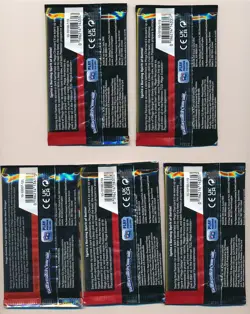 POKEMON TCG MEGA EVOLUTION PHANTASMAL FLAMES SEALED BOOSTER 5 PACK LOT - Image 2