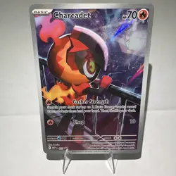 Pokemon TCG Phantasmal Flames ETB Charcadet Black Star Promo 22 - NM - Image 1