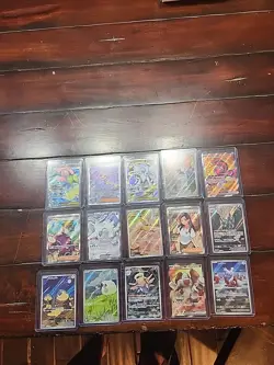 15 Pokemon TCG Holo Ultra Rare Full Art SI and SIR Cards All Mint most gradeable - Image 2