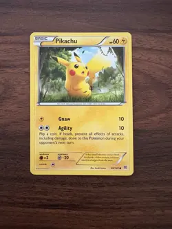 Pikachu Pokemon Common XY - BREAKthrough 48/162 NM - Image 1