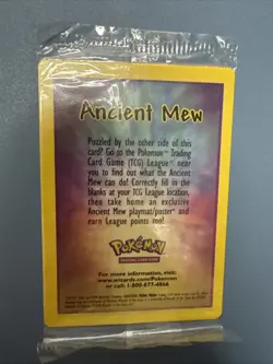 Pokemon TCG Ancient Mew 2000 Movie Promo Factory Sealed rare could be GEM MN 10+ - Image 2