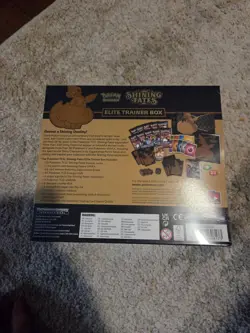 Pokemon TCG Shining Fates ETB Elite Trainer Box SEALED - Image 2