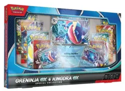Pokemon Scarlet & Violet Greninja ex & Kingdra ex Sealed Special Collection Box - Image 1