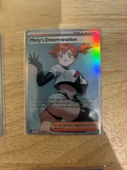 Pokemon Misty Anime Waifu Card Lot #3 - Near Mint (Used) - Image 4