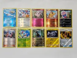 2015-2018 Pokemon Reverse Holo Lot of 10 Cards NM/LP - Image 1