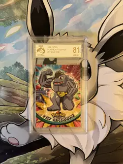 Pokemon TCG: Machoke #67 Pokemon Topps Series 1 - Image 1