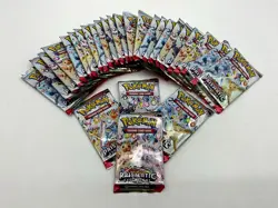 Lot of (28) Pokemon Scarlet & Violet Prismatic Evolutions Booster Packs SEALED - Image 1