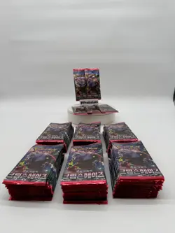 Lot of (100) 2024 Pokemon TCG Korean SV5a Crimson Haze Booster Packs - Image 1