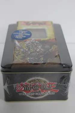 Yugioh 2005 GILFORD THE LIGHTNING Holiday Tin - Mint Condition - Factory Sealed - Image 2