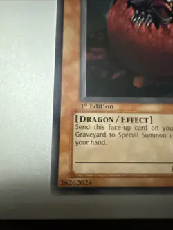 Red-Eyes B. Chick SD1-EN007 Structure Deck: Dragon's Roar 1st Edition - Image 2