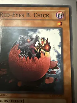 Red-Eyes B. Chick SD1-EN007 Structure Deck: Dragon's Roar 1st Edition - Image 4