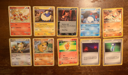 10 VINTAGE Pokemon Cards from Various Classic Sets!! - Image 1