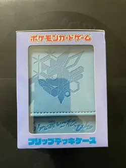 Pokemon Official Card Game Flip Deck Case Glaceon Japanese Rare - Image 1