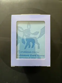 Pokemon Official Card Game Flip Deck Case Glaceon Japanese Rare - Image 5