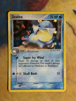 Sealeo 47/101 Ex Hidden Legends Reverse Holo Foil Stamped Era Pokemon Card LP NM - Image 2