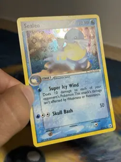 Sealeo 47/101 Ex Hidden Legends Reverse Holo Foil Stamped Era Pokemon Card LP NM - Image 4