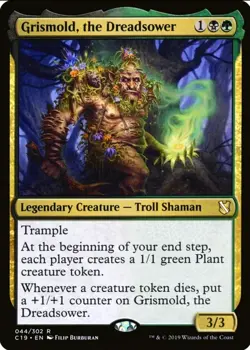 X 1 Grismold, the Dreadsower NM-M Commander 044 MTG Magic The Gathering - Image 1