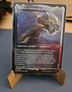 Mjolnir, Storm Hammer (Foil Etched) Universes Beyond: Assassin's Creed Foil - Image 1