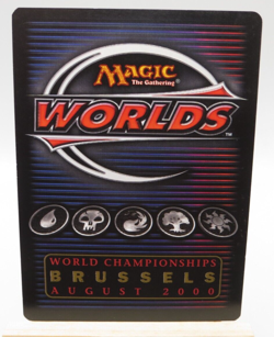 MTG Magic the Gathering Adarkar Wastes World Championships 2000 gold Rare 61 - - Image 2