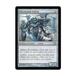 WOTC MtG Fifth Dawn Mycosynth Golem (R) NM - Image 1