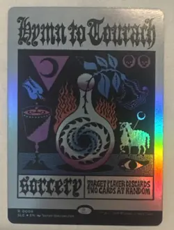 Hymn to tourach 0008 Foil An Encyclopedia Of Magic Secret Lair MTG - Image 1