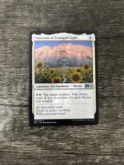 MTG 1x Sanctum of Tranquil Light x1 LP Core Set 2021 - Image 1