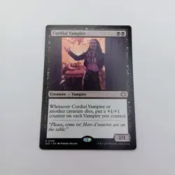 Cordial Vampire MTG Rare Magic: The Gathering Lost Caverns of Ixalan Commander - Image 1
