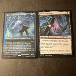 MTG STARTER COMMANDER DECK - Gale, Waterdeep Prodigy / Scion Of Halaster - U/B - Image 1