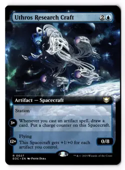 Uthros Research Craft (Extended Art) 27 Commander: Edge of Eternities Normal NM - Image 1