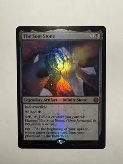 1x - The Soul Stone - FOIL #66 - Marvel's Spider-Man - NM MTG - Image 3