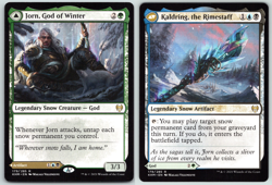 Jorn, God of Winter / Kaldring, the Rimestaff - Kaldheim - MTG - Near Mint - Image 1