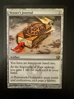 MTG Venser's Journal #220 Scars of Mirrodin (SOM) LP - Image 1