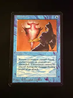 Magic the Gathering: Beta Unsummon MTG Beta - Image 1